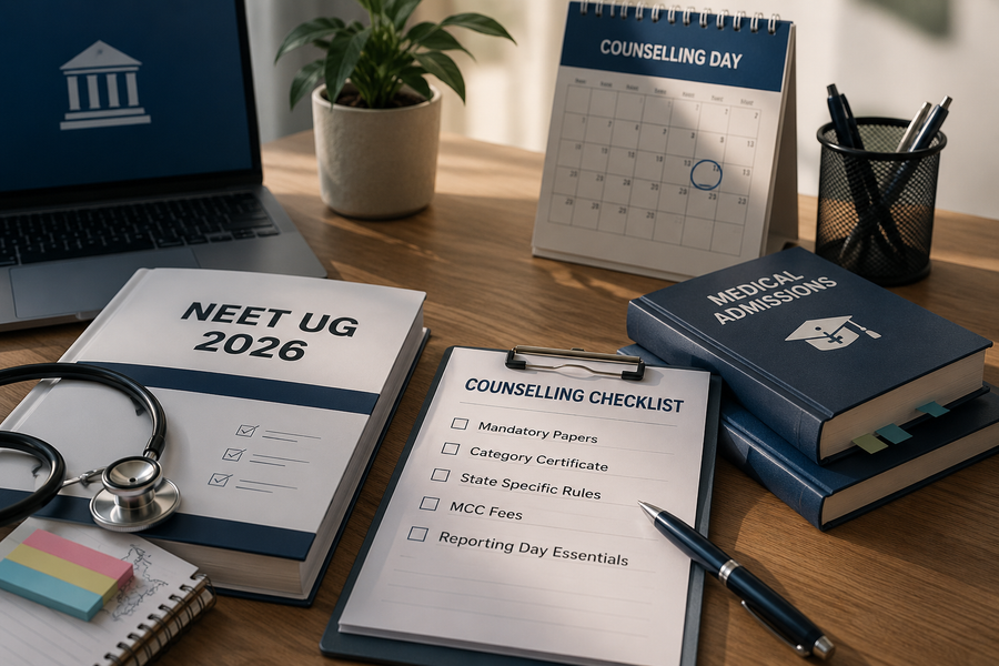 NEET UG Counselling Required Documents