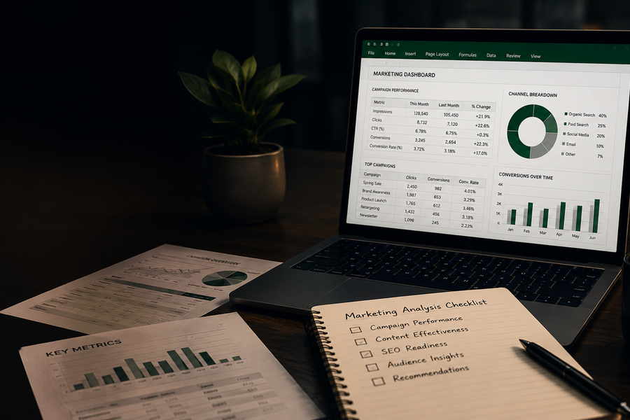 Marketing Spreadsheet Analysis Readiness Review