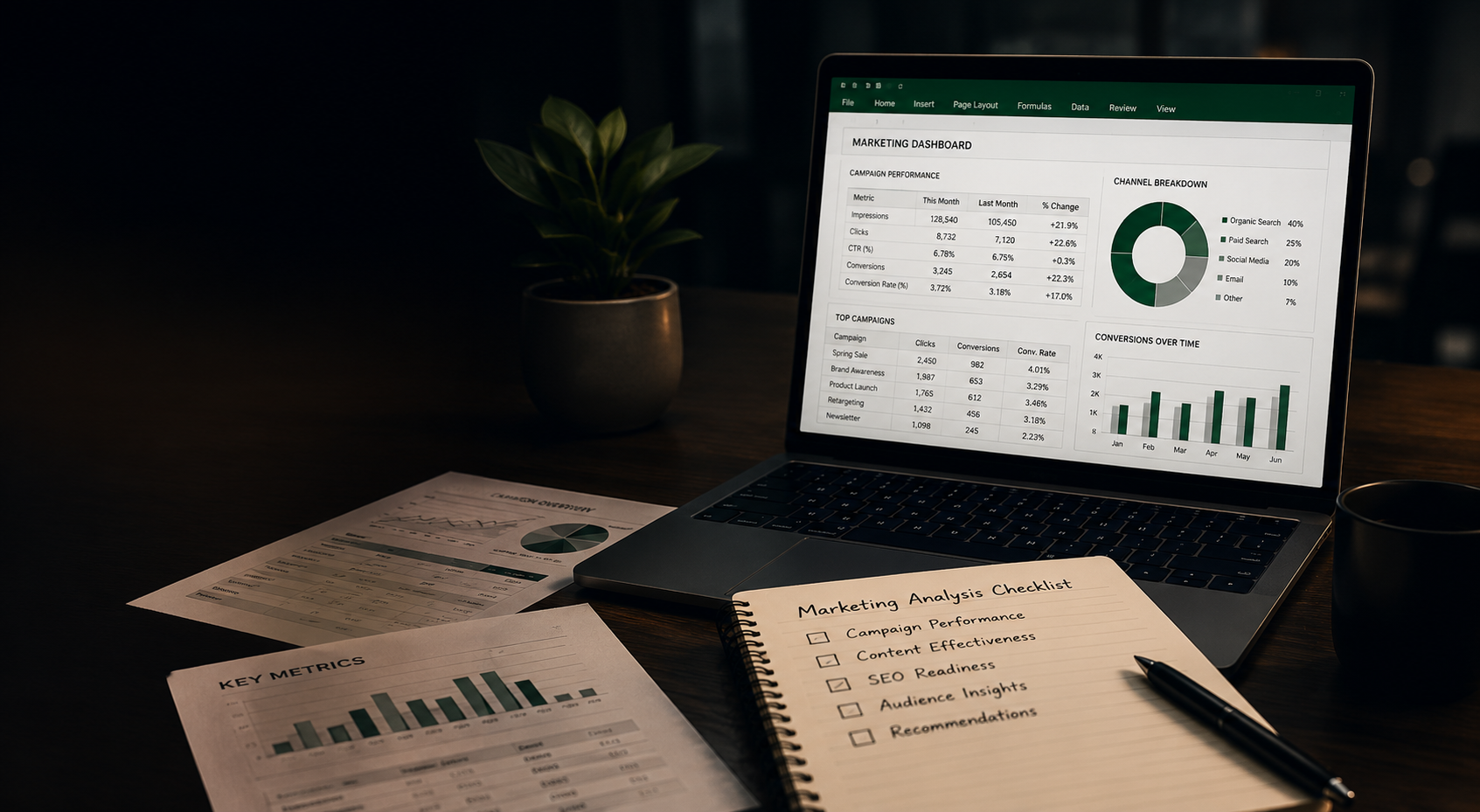 Marketing Spreadsheet Analysis Readiness Review