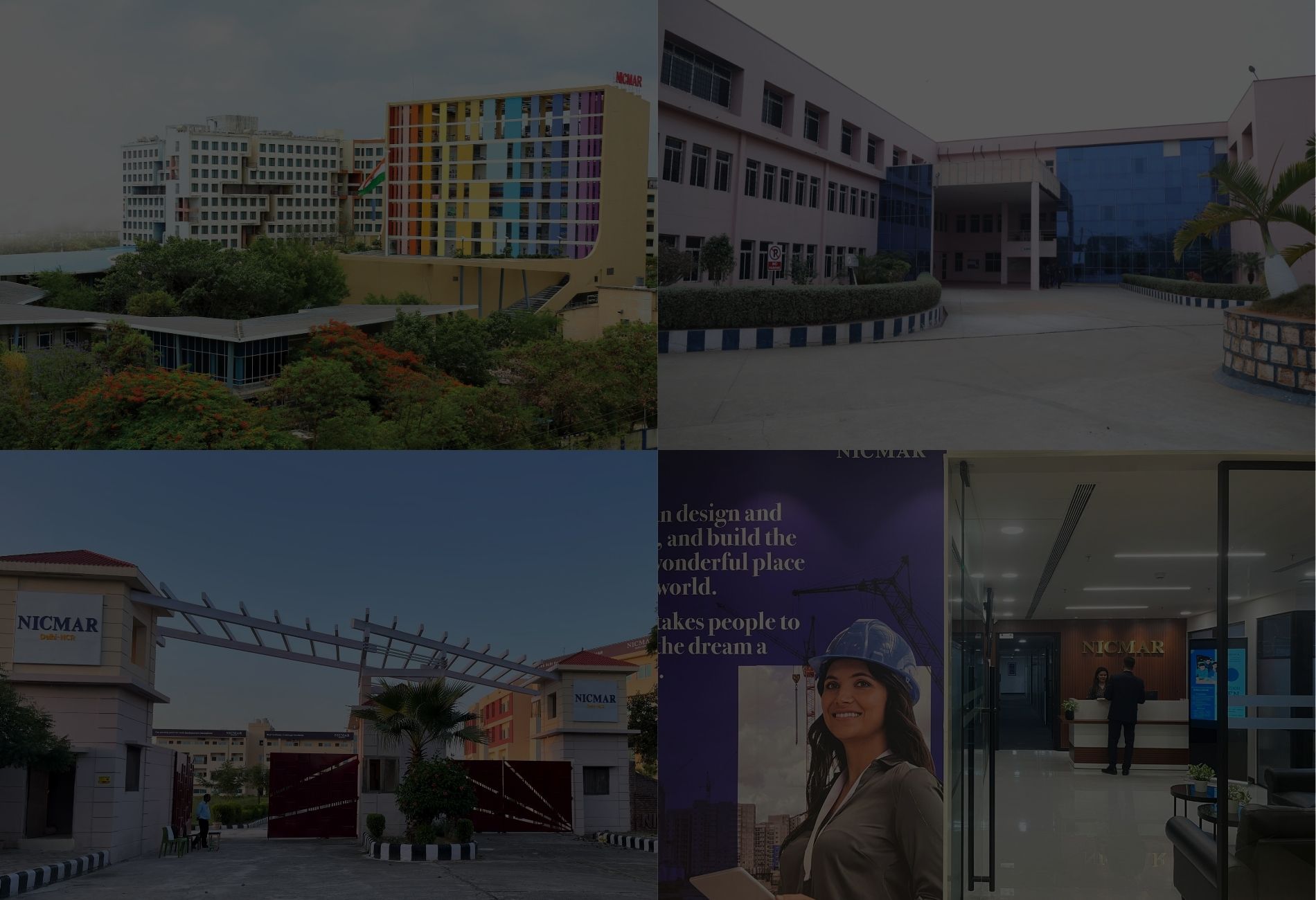 NICMAR University campus buildings
