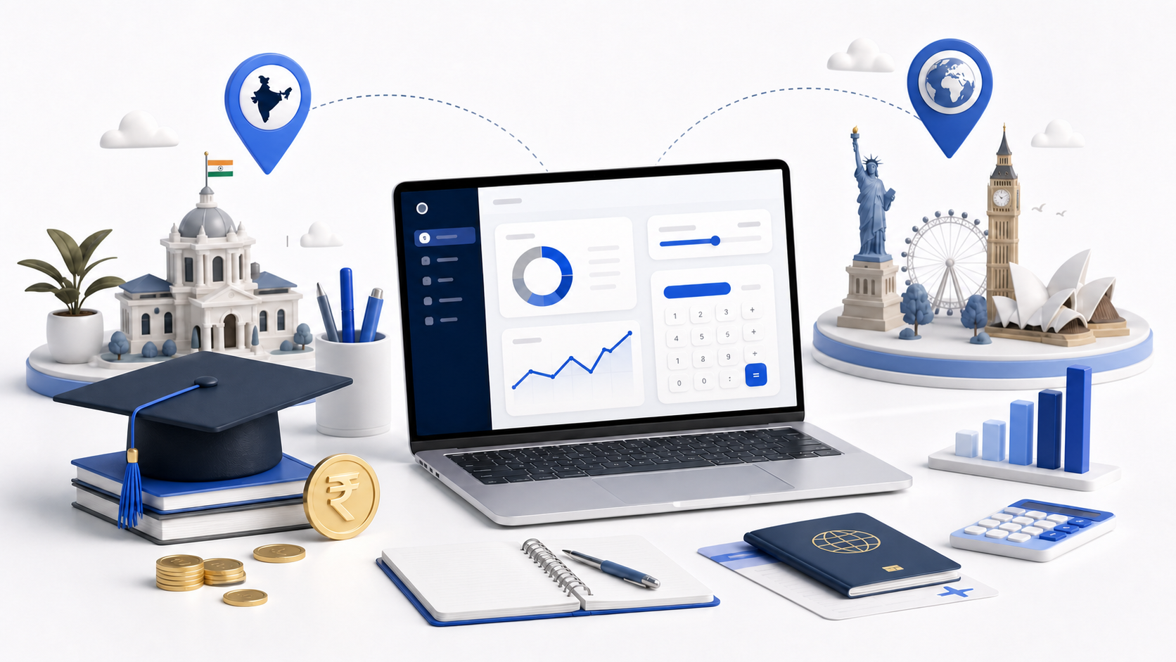 ShikshaLoan education loan planning workspace